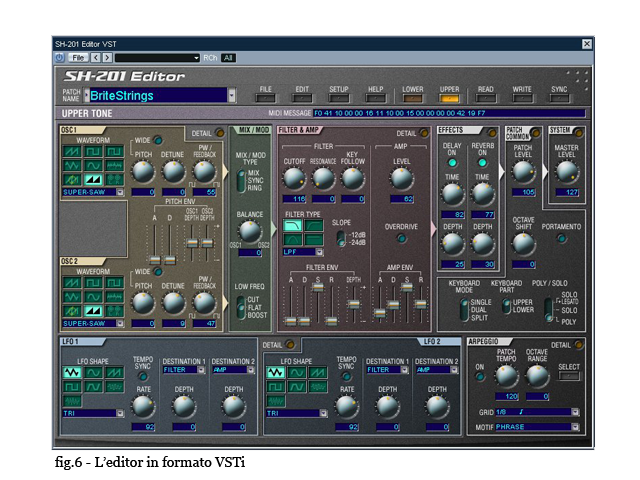 editor in formato VSTi