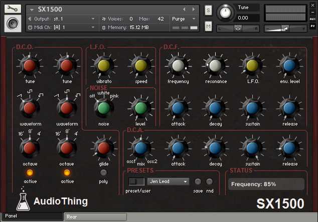 SX1000 GUI SX1000 GUI